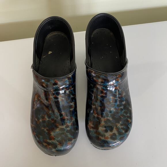 Dansko Leopard Print Mules - Picture 4 of 11